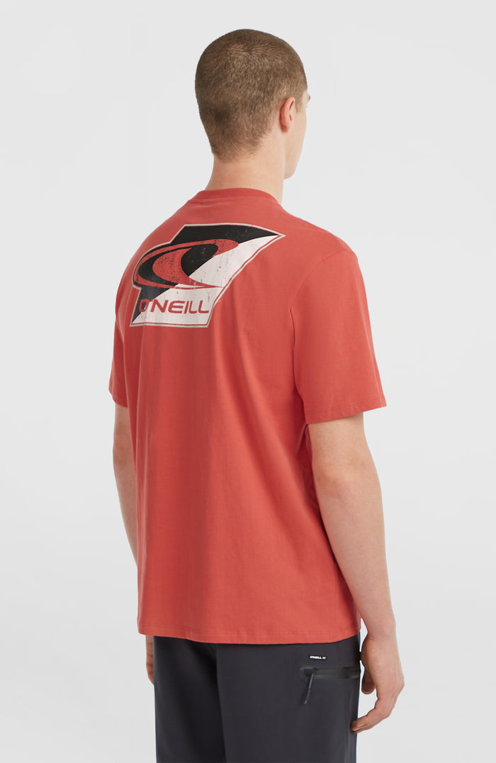 Re-Issue Graphic T-Shirt | Hot Red