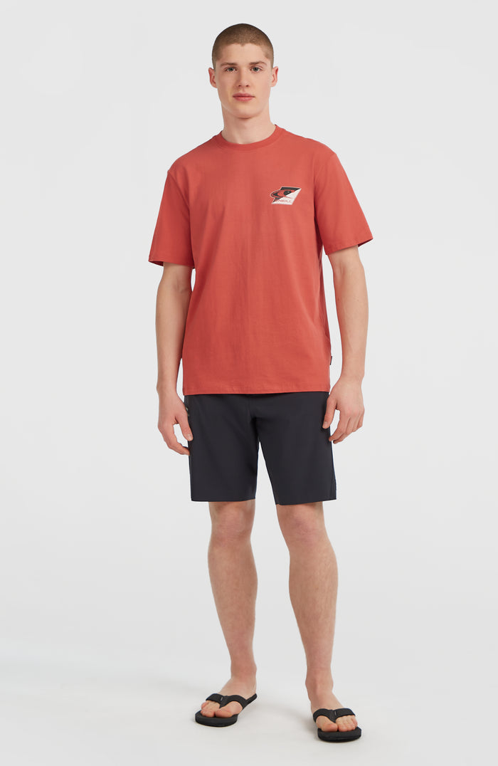 Re-Issue Graphic T-Shirt | Hot Red