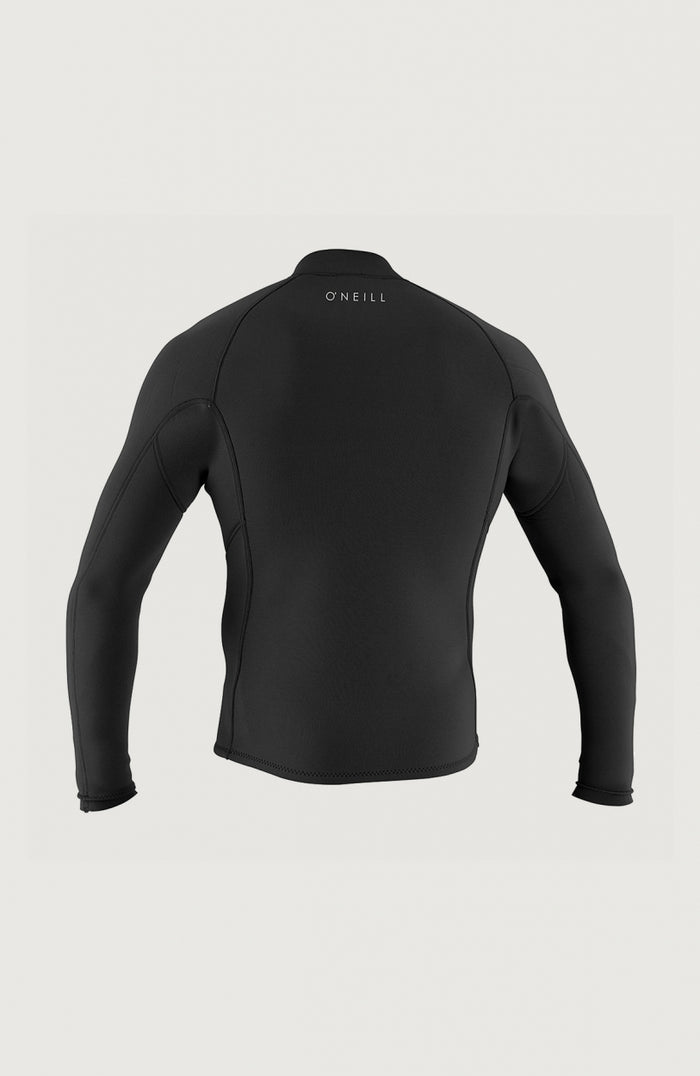 Reactor-2 1.5mm Front Zip Jacket | BLACK/BLACK