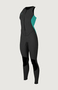 Reactor-2 1.5mm Sleeveless Full Wetsuit | BLK/LTAQUA