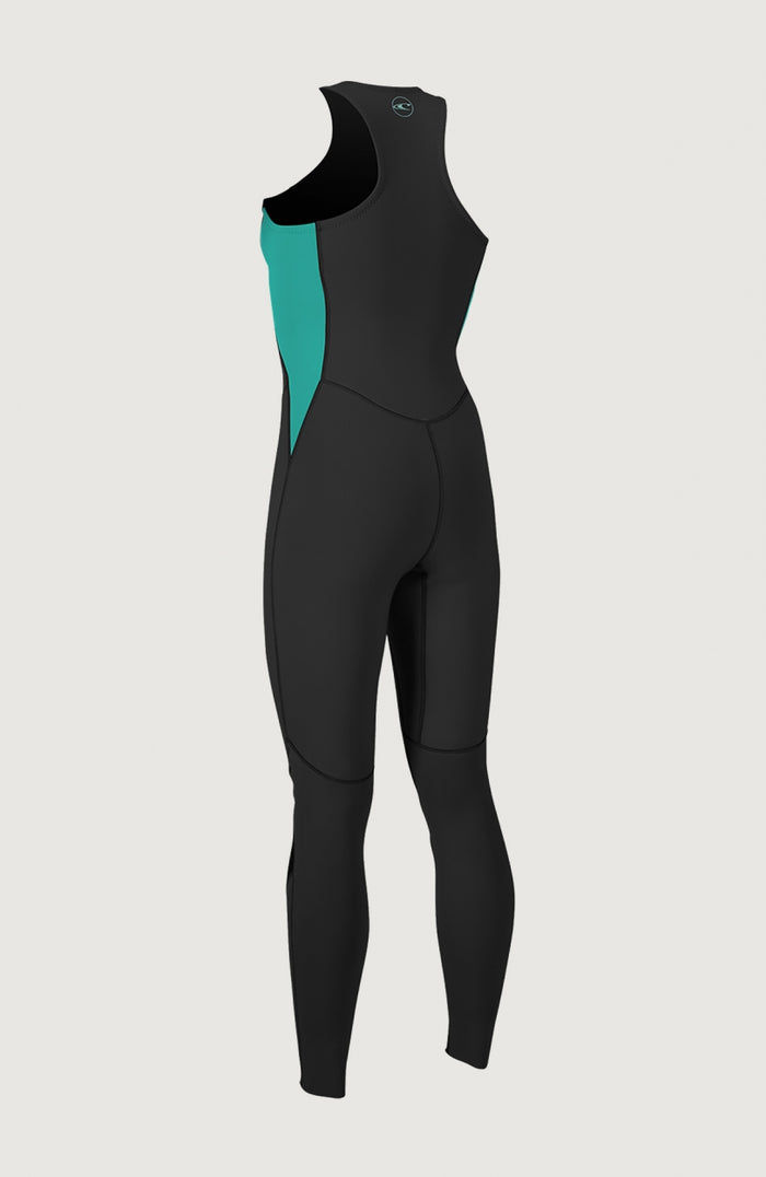 Reactor-2 1.5mm Sleeveless Full Wetsuit | BLK/LTAQUA