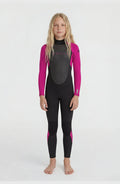 Reactor-2 3/2mm Back Zip Full Wetsuit | BLK/BERRY