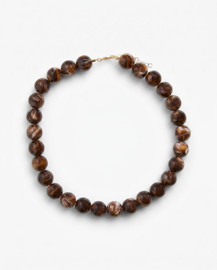 REGITSE HALSKÆDE - BROWN STONE