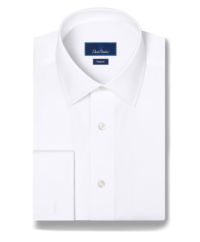 RFCSP6110110 | White Broadcloth French Cuff Dress Shirt