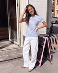 RIA STRIPE TEE - BLUE [AI]