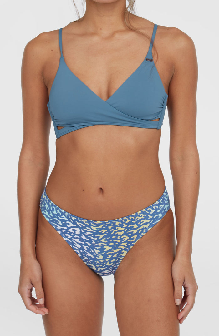 Rita Bikini Bottoms | Yellow Animal Blur