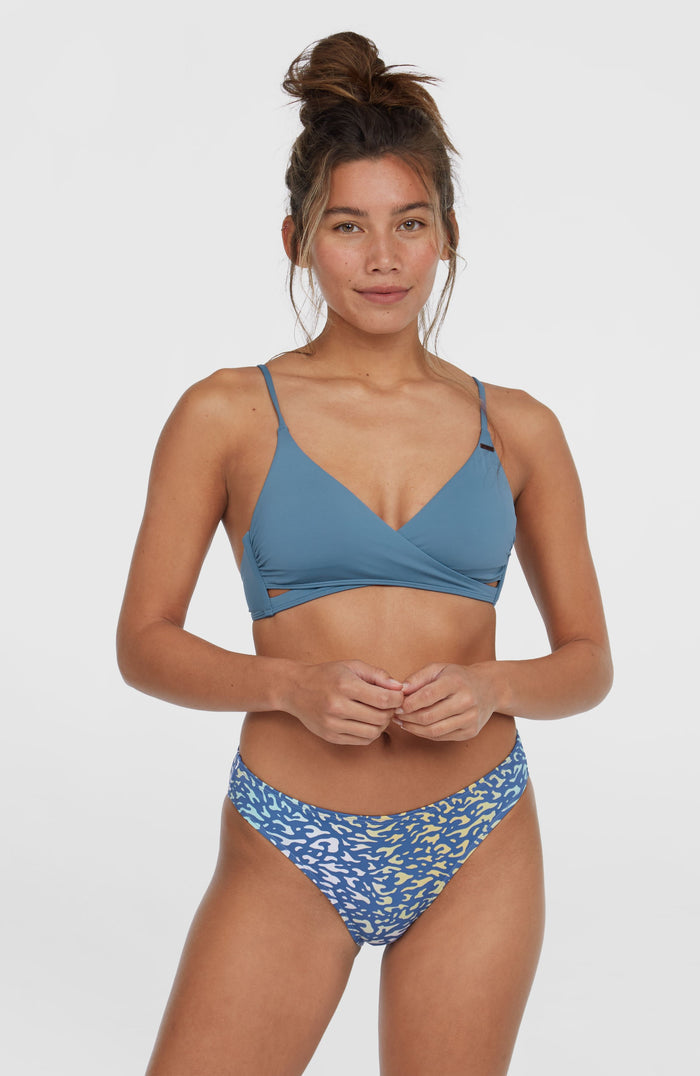 Rita Bikini Bottoms | Yellow Animal Blur
