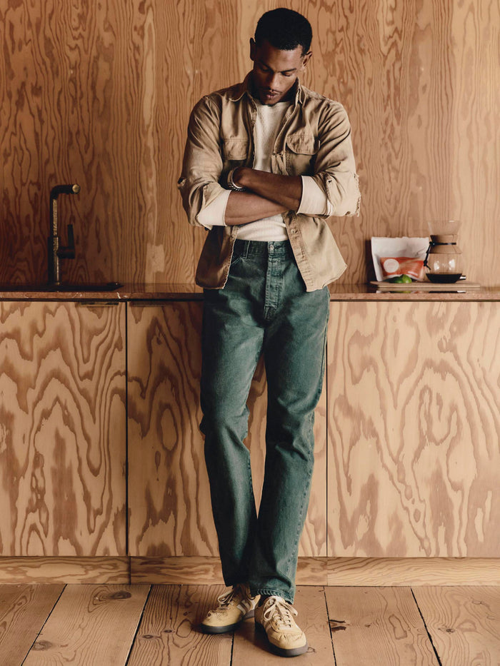 Sienna russell washed spruce selvage
