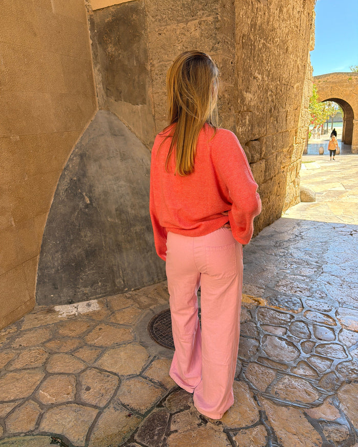 SADIE CARDIGAN - CORAL
