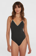 Saltwater Jaida Crochet Swimsuit | Black Out