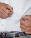 SBSP11100110 | White Twill Stretch Dress Shirt