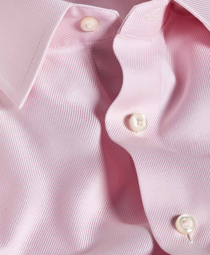 SBSP11100650 | Pink Twill Stretch Dress Shirt