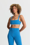 Scoop Layered Bra - Waves/Slate