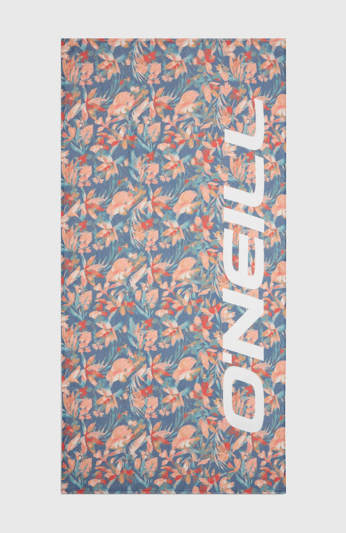 Seacoast Towel | Blue Painted Tropics