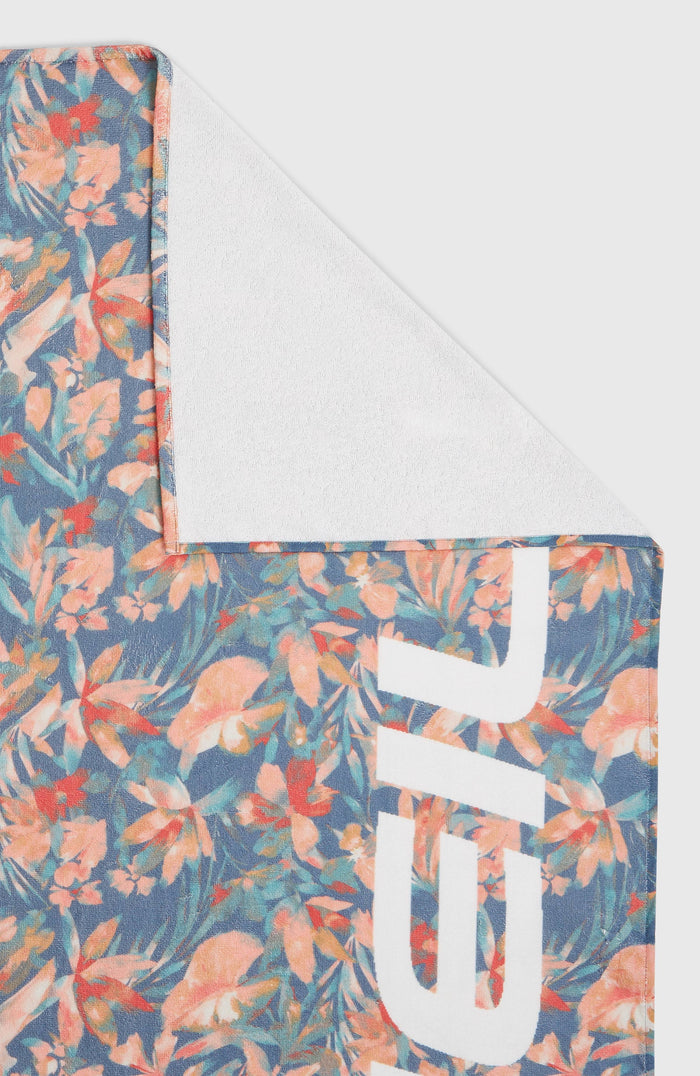 Seacoast Towel | Blue Painted Tropics