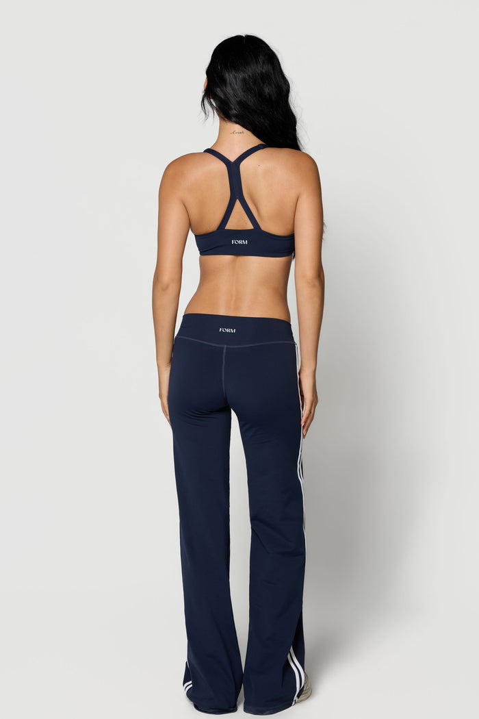 Seamless X Bra - Navy