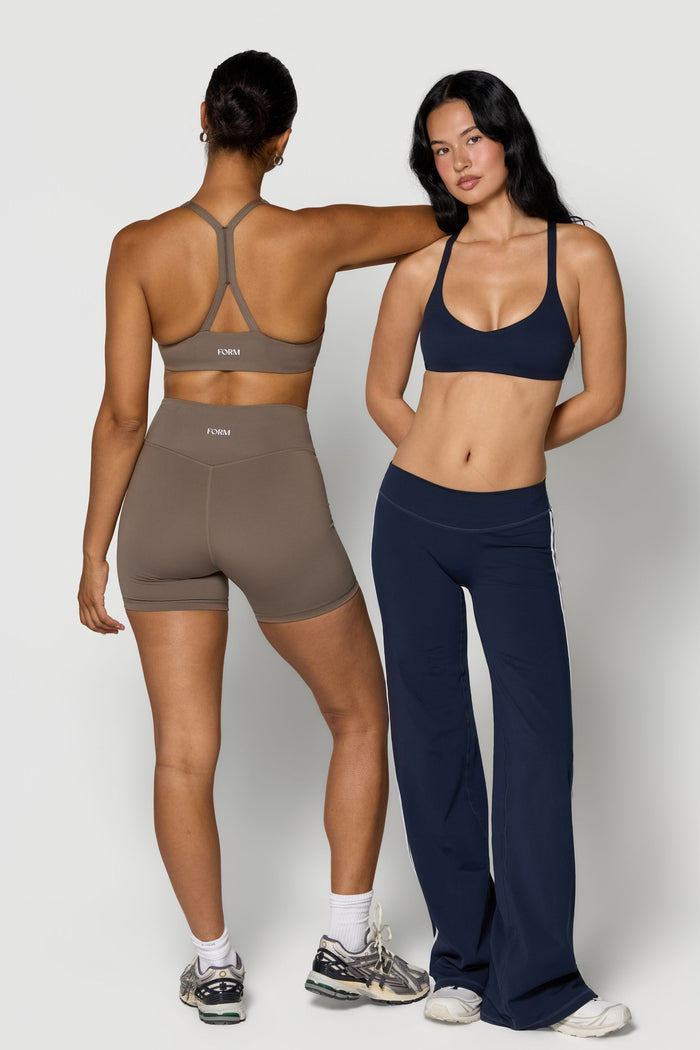 Seamless X Bra - Walnut