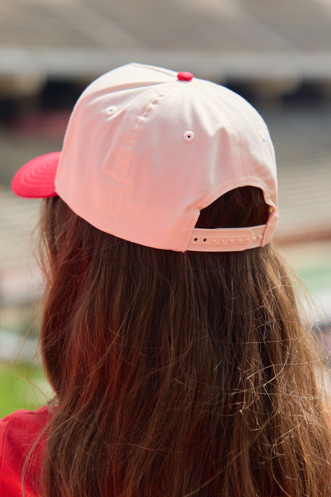 See You Saturday Red Embroidered Trucker Hat