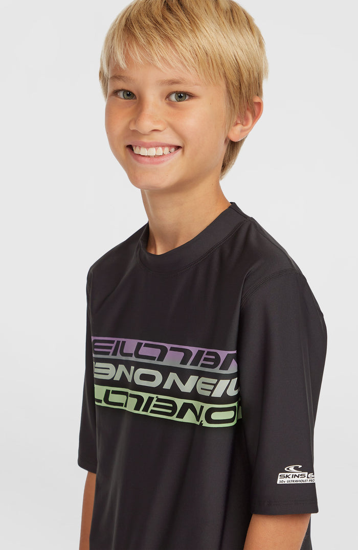 Short Sleeve Skin | Black Out