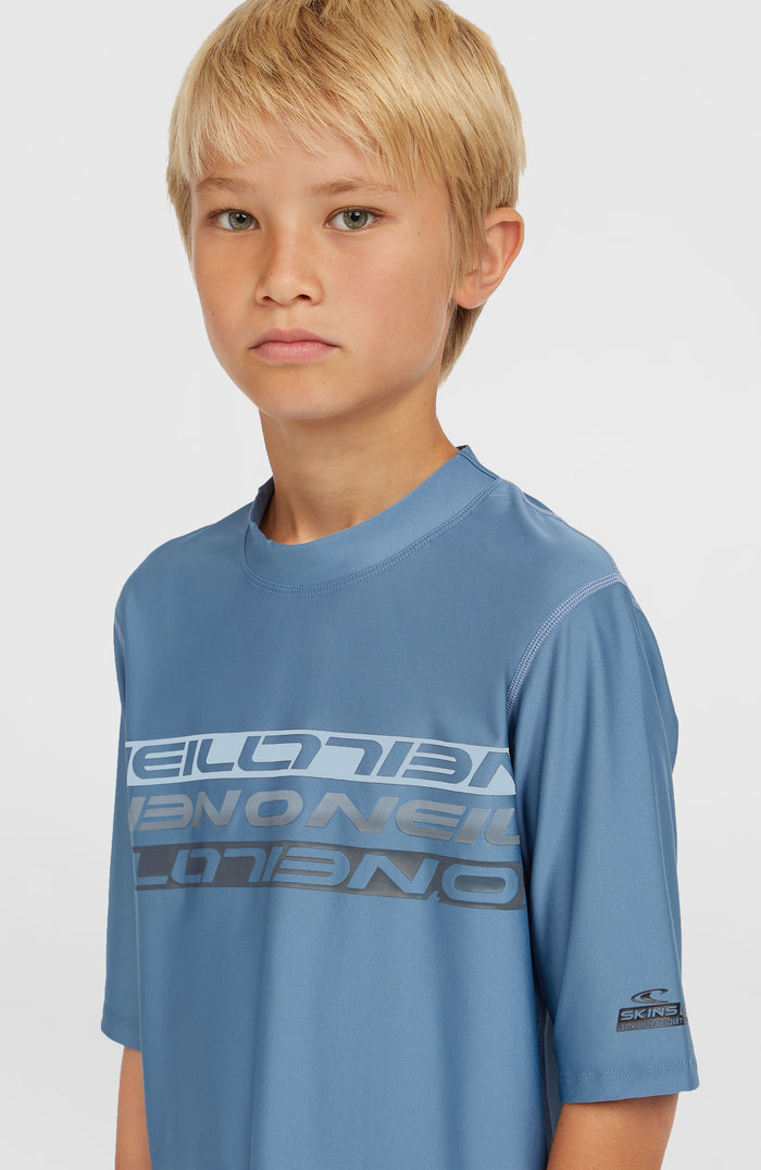 Short Sleeve Skin | Copen Blue