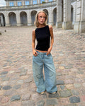 SILLE BAGGY JEANS - BLUE WASHED
