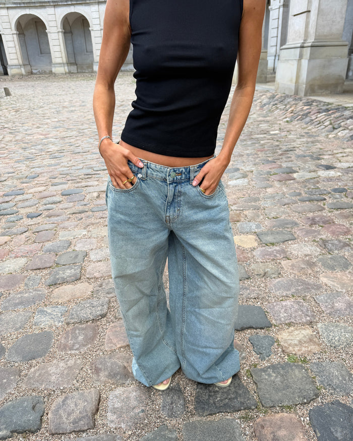 SILLE BAGGY JEANS - BLUE WASHED