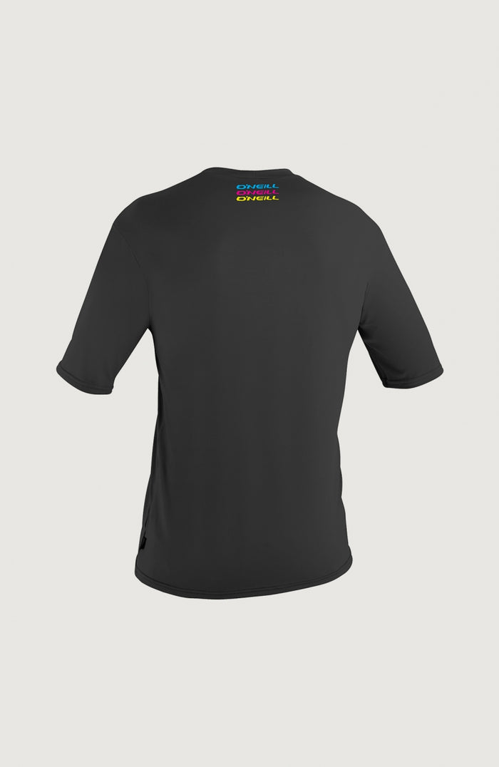 Skins Graphic Short Sleeve Rash Tee | Black