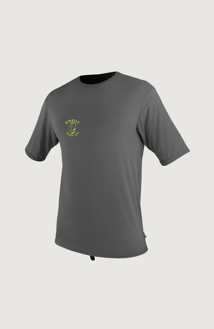 Skins Graphic Short Sleeve Rash Tee | Black/Charcoal