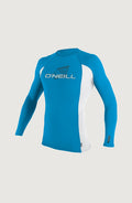 Skins Long Sleeve Crew | Blue