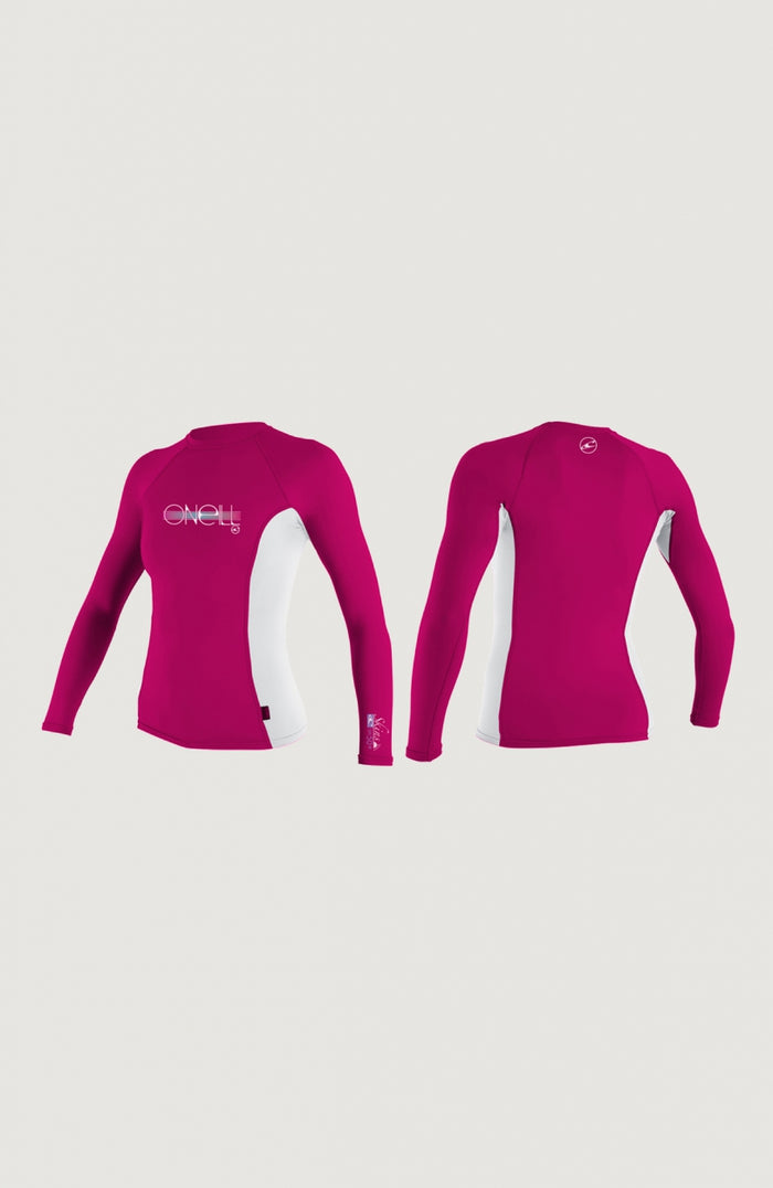 Skins Long Sleeve Crew | Light Pink