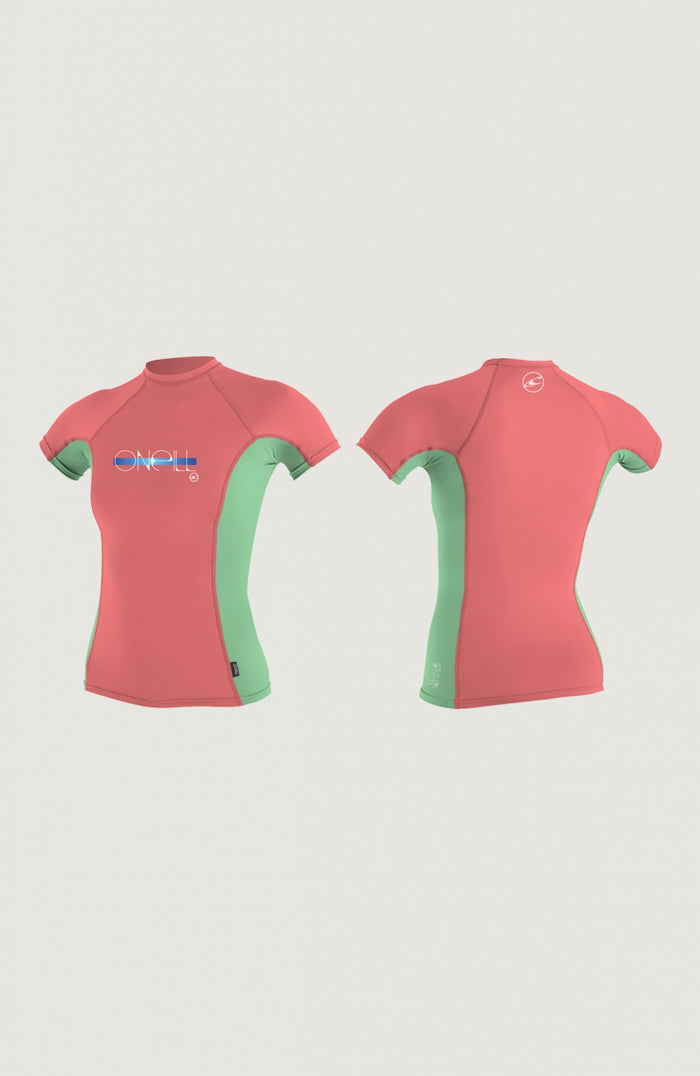 Skins Short Sleeve Crew | Light Pink