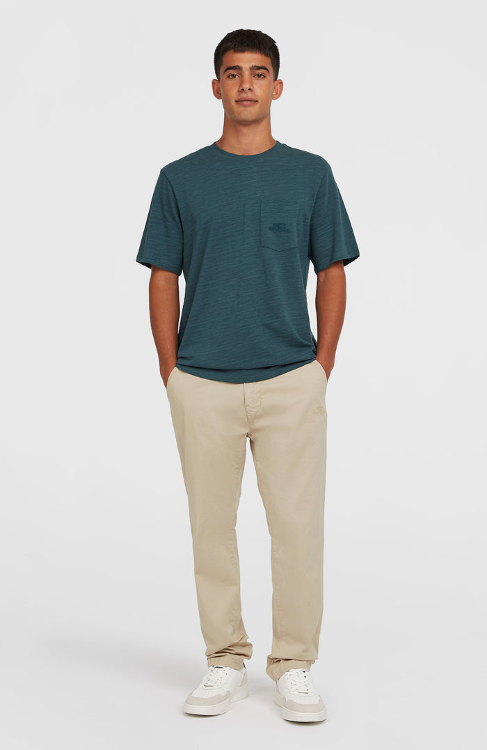 Slub Chest Pocket T-Shirt | Alma Steel