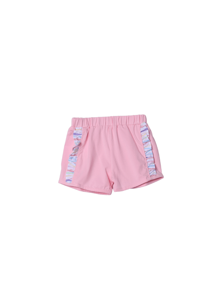 The Smocked Flamingo Apparel & Accessories Smocked Zoo Fun Scalloped Short Set