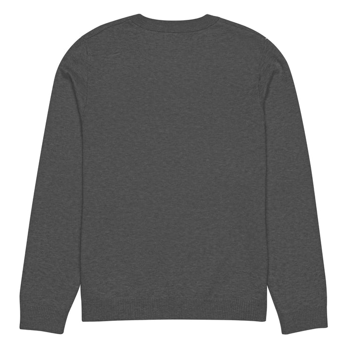 Spike Cohen You are the Power Knitted crew neck sweater