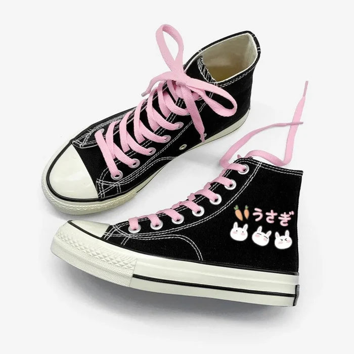 Spring Casual Lace-up Sneakers