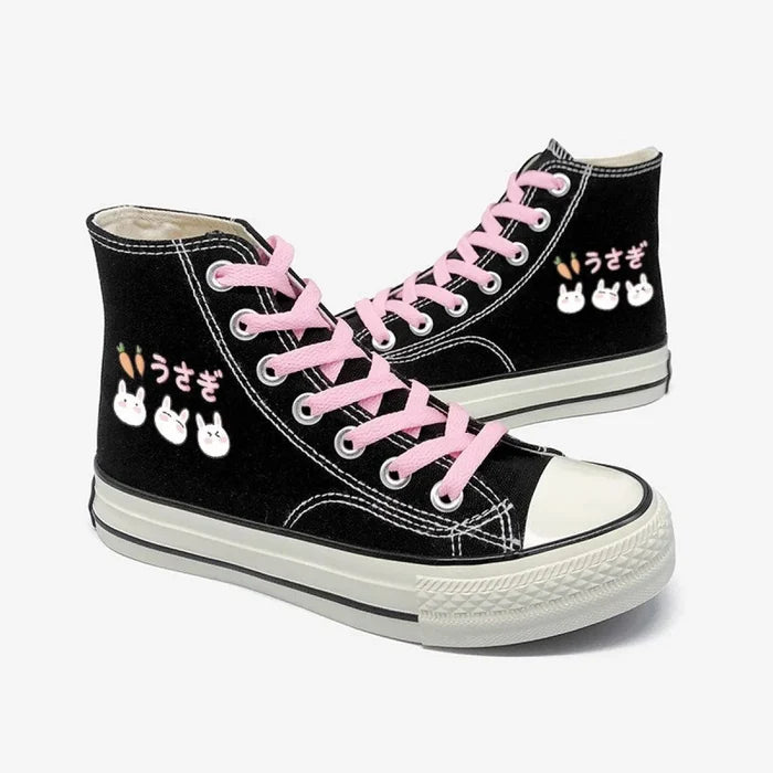 Spring Casual Lace-up Sneakers