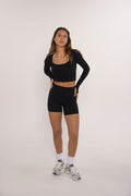 Square Long Sleeve - Black