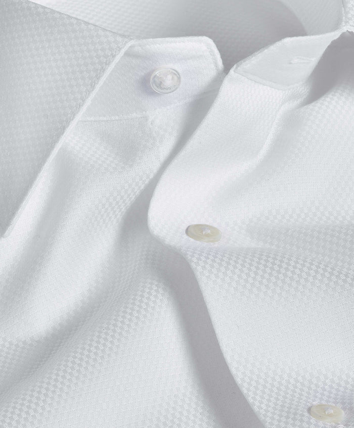 SSFSP835110 | Dobby Weave French Cuff Formal Shirt