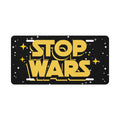Stop Wars Vanity license plate