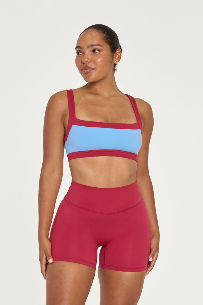 Straight Neck Bra - Baby/Berry