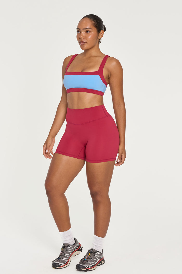 Straight Neck Bra - Baby/Berry
