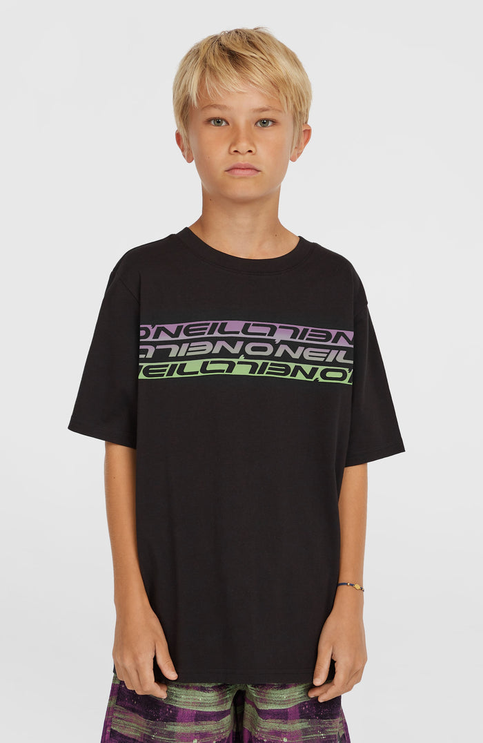 Stripe T-Shirt | Black Out