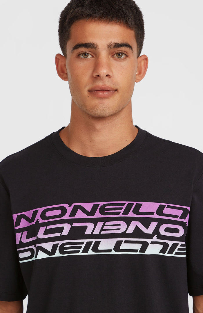 Stripe T-Shirt | Black Out