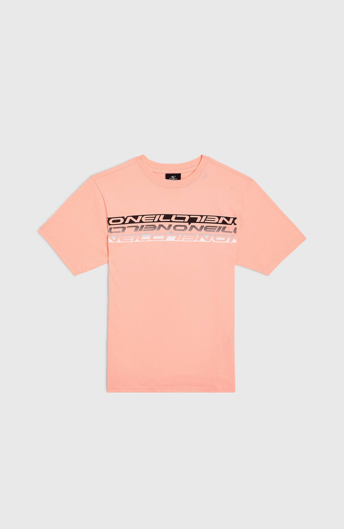 Stripe T-Shirt | Coral Pop