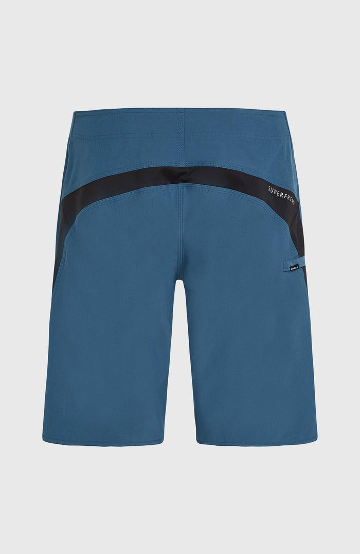 Superfreak Solid 21'' Boardshorts | Indigo Colour Block
