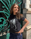 SUPERMODELS BABY TEE - BLACK