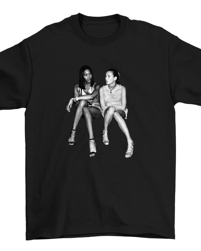 SUPERMODELS BABY TEE - BLACK