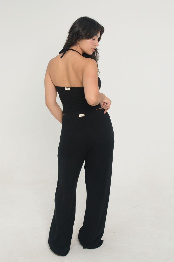 Sweater Halter - Black