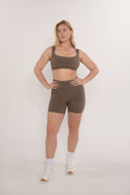 Sweetheart Supporter Bra - Walnut