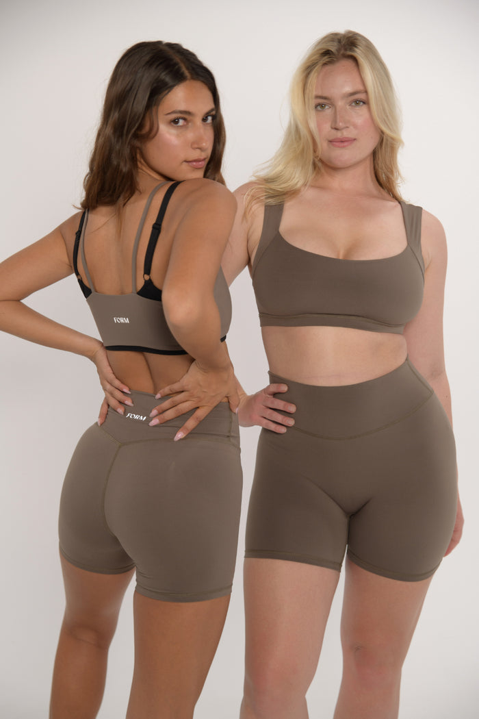 Sweetheart Supporter Bra - Walnut